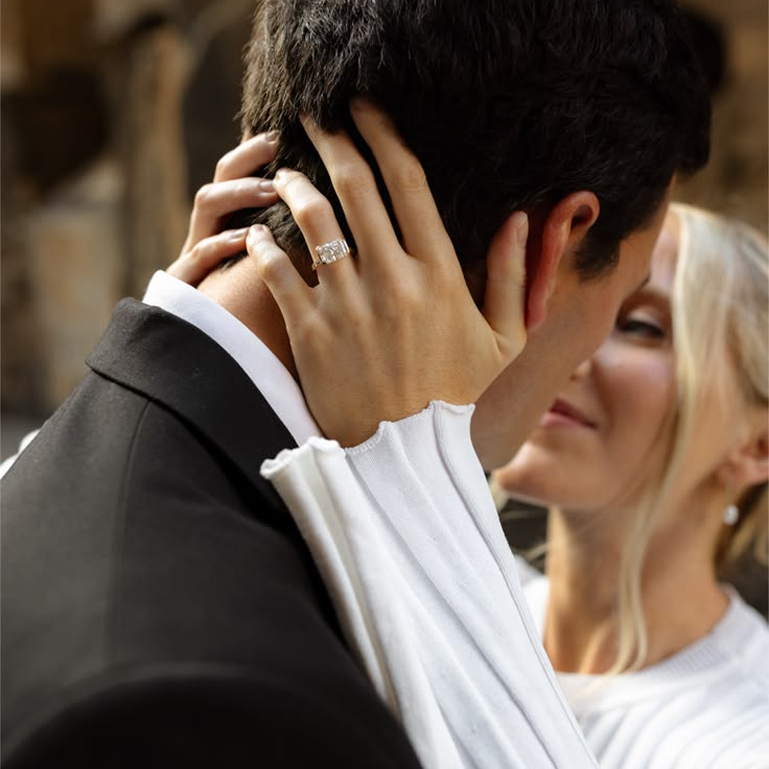 Wearing Engagement and Wedding Rings
